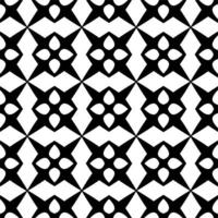 padrão linear monocromático, diamante, quadrado, fundo vetorial sem costura. losango preto sobre fundo branco foto