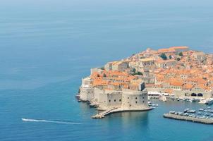 dubrovnik vista da cidade foto