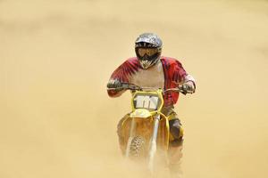 corrida de motocross foto