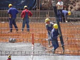 visão do trabalhador da construção civil foto