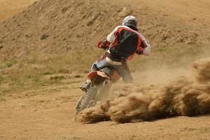 corrida de motocross foto