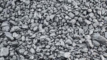 carvão preto natural para segundo plano, close-up foto