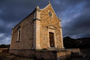 a igreja ortodoxa grega na ilha de creta foto