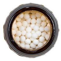 bola de açúcar homeopatia foto