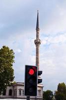 luz vermelha em Istambul foto