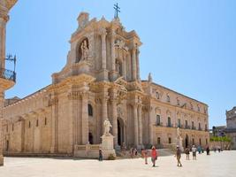 Catedral de Siracusa, Itália foto