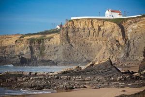 costa oeste do oceano de portugal foto