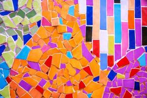 abstrato colorido mosaico. foto