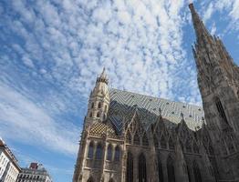 Catedral de Santo Estêvão em Viena foto