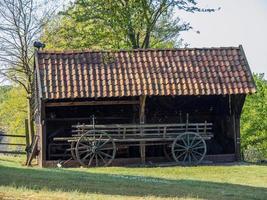 caminhadas perto de reken no muensterland alemão foto