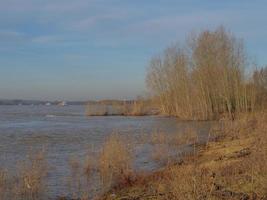 o rio reno em wesel foto