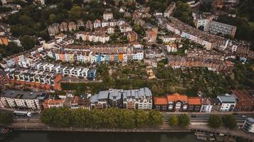 vista aérea de Bristol, Reino Unido foto