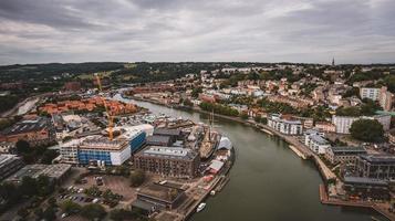 vista aérea de Bristol, Reino Unido foto