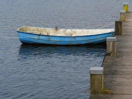 no lago perto de borken foto