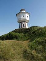 ilha langeoog no mar do norte foto