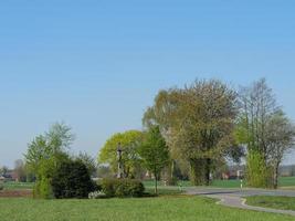 primavera perto de stadtlohn na alemanha foto