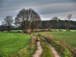 caminhadas perto de reken no muensterland alemão foto