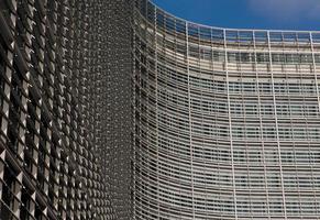bruxelas, bélgica, 2022 - o edifício berlaymont em bruxelas foto