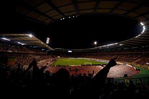 croácia, 2022 - vista do estádio de futebol foto