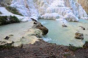 fonte termal natural de bagni di san felipa foto