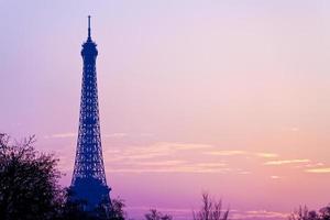 torre eiffel em paris foto