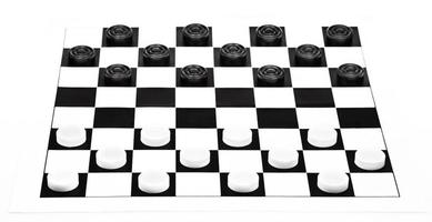 xadrez e jogo de damas peças dentro iniciando posições 19830082