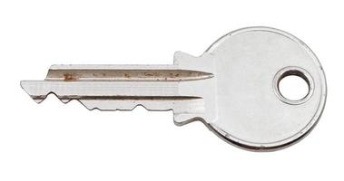 chave de porta de aço foto
