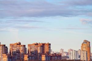 paisagem urbana panorâmica foto