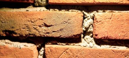retrato de parede de textura de tijolo foto