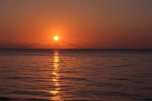 nascer do sol em Pompano Beach Flórida foto