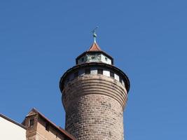 castelo de nuernberg burg em nuernberg foto