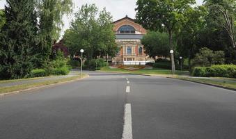 teatro festival festspielhaus em bayreuth foto