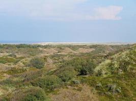 na praia de spiekeroog foto