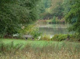 lago perto de borken na Vestfália foto