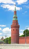 torre vodovzvodnaya do kremlin de moscou foto