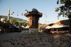 cidade de sarajevo na bósnia foto