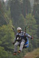 visão esportiva de parapente foto