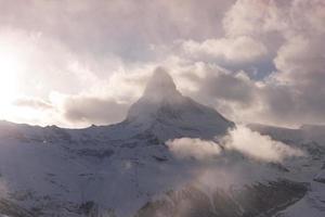 montanha matterhorn zermatt suíça foto