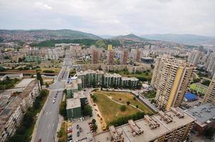 vista da cidade de sarajevo foto