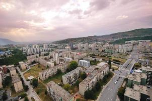 vista da cidade de sarajevo foto