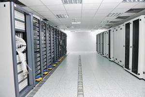 sala do servidor de rede foto