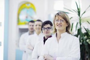 equipe de pessoas de farmácia foto