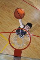 visão de homem de basquete foto