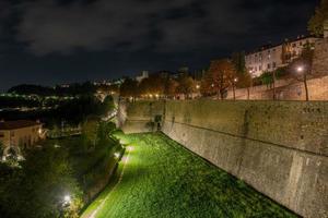 paredes venezianas de bergamo foto