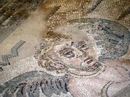 mosaico romano antigo de villa del casale, sicília foto