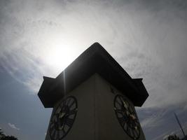 graz áustria torre do relógio histórico foto