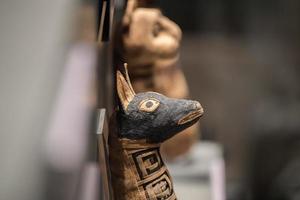 Cachorro múmia egípcia encontrado dentro de tumba foto
