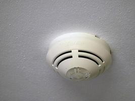 alarme de teto com sensor de fumaça para hotel foto