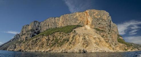 golfo de orosei cala gonone rochas mar falésias sardenha itália foto