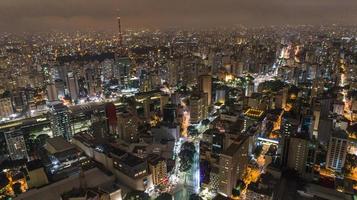 vista aérea da cidade de passos foto